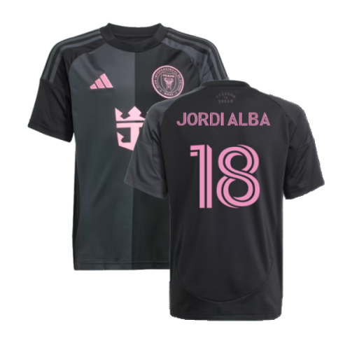 2025-2026 Inter Miami Away Shirt (Kids) (Jordi Alba 18)