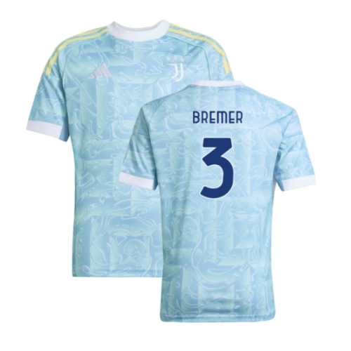 2025-2026 Juventus Away Shirt (Kids) (Bremer 3)