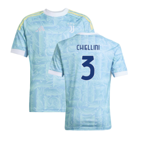 2025-2026 Juventus Away Shirt (Kids) (Chiellini 3)