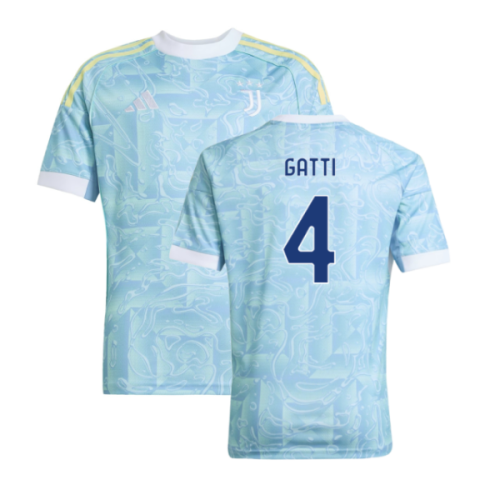 2025-2026 Juventus Away Shirt (Kids) (Gatti 4)