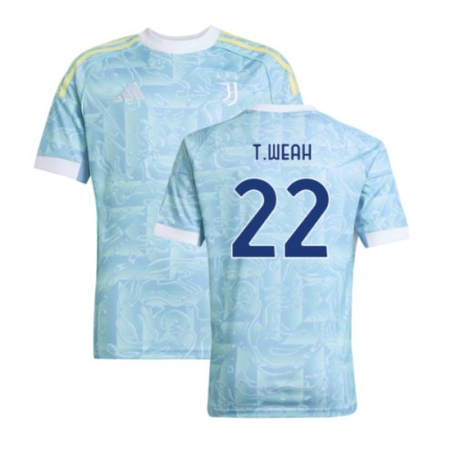 2025-2026 Juventus Away Shirt (Kids) (T.Weah 22)