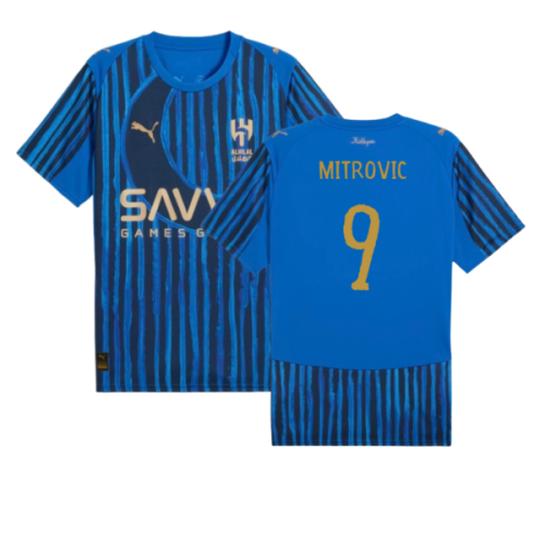 2025-2026 KIDSUPER x Al-Hilal Club World Cup Shirt (Blue) (Mitrovic 9)
