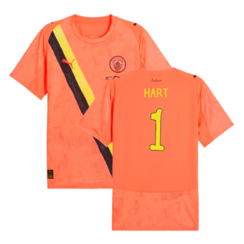 2025-2026 KIDSUPER x Manchester City CWC Shirt (Neon Sun) (Hart 1)
