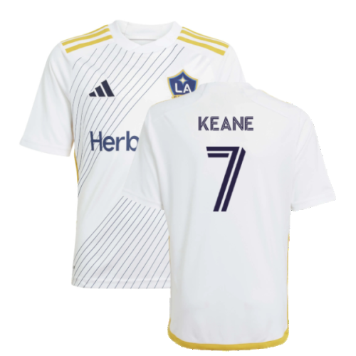 2025-2026 LA Galaxy Home Shirt (Kids) (KEANE 7)