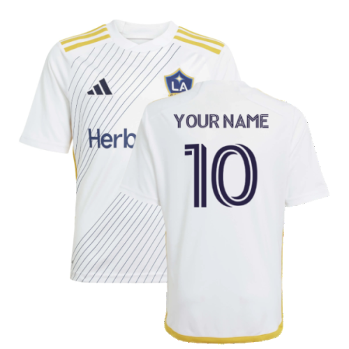 2025-2026 LA Galaxy Home Shirt (Kids) (Your Name)