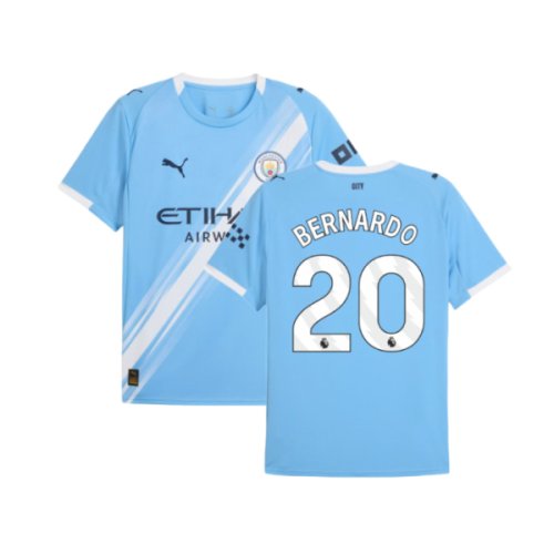 2025-2026 Man City Home Shirt (Bernardo 20)
