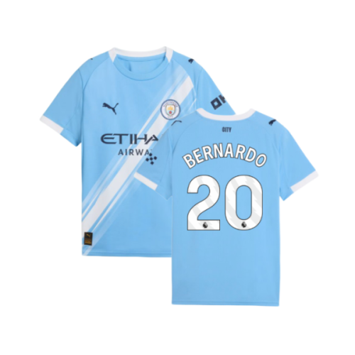 2025-2026 Man City Home Shirt (Kids) (Bernardo 20)