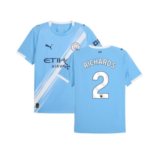 2025-2026 Man City Home Shirt (Richards 2)