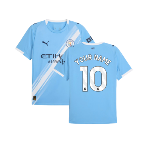 2025-2026 Man City Home Shirt (Your Name)
