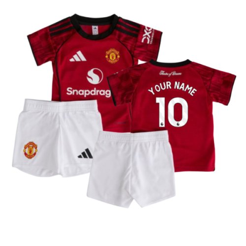 2025-2026 Man Utd Home Baby Kit (Your Name)