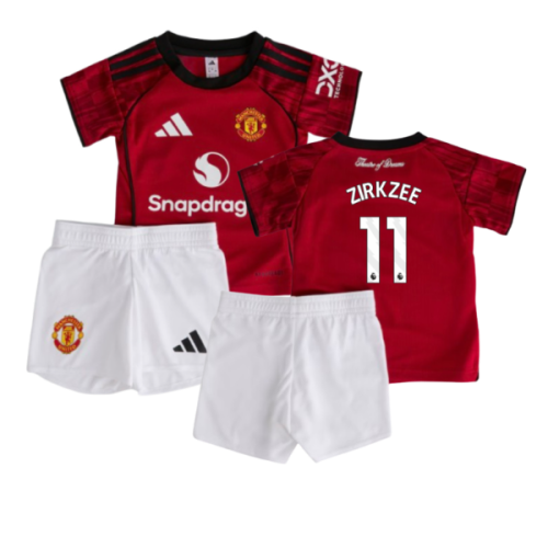 2025-2026 Man Utd Home Baby Kit (Zirkzee 11)