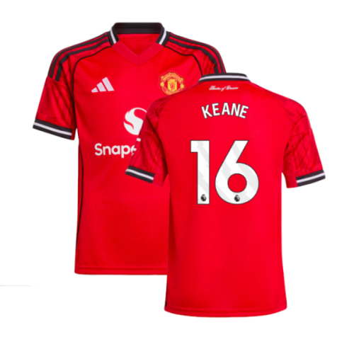 2025-2026 Man Utd Home Shirt (Kids) (Keane 16)