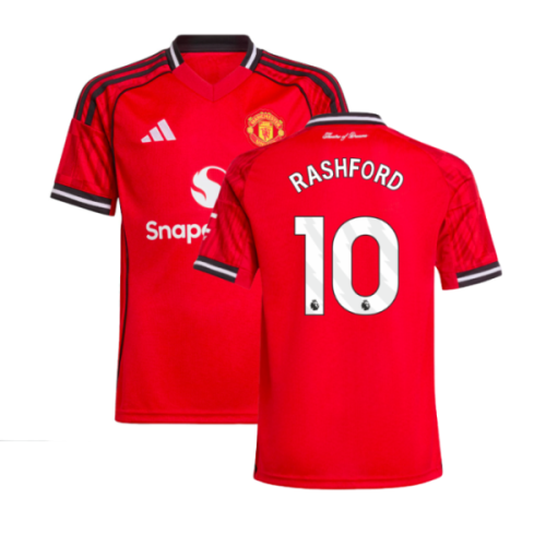 2025-2026 Man Utd Home Shirt (Kids) (Rashford 10)