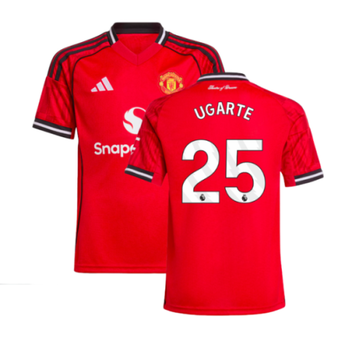 2025-2026 Man Utd Home Shirt (Kids) (Ugarte 25)