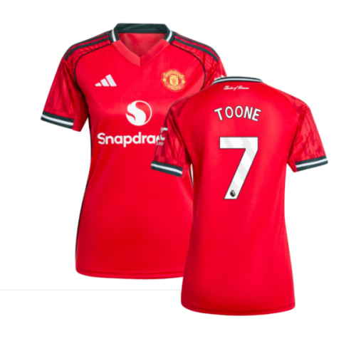 2025-2026 Man Utd Home Shirt (Womens) (Toone 7)