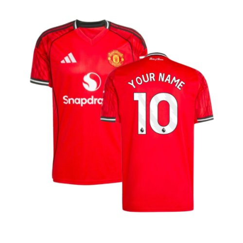 2025-2026 Man Utd Home Shirt (Your Name)
