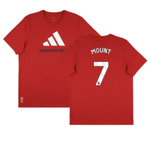 2025-2026 Man Utd Seasonal Graphic Tee (Red) (Mount 7)