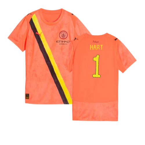 2025-2026 Manchester City CWC Goalkeeper Shirt (Neon Sun) - Womens (Hart 1)