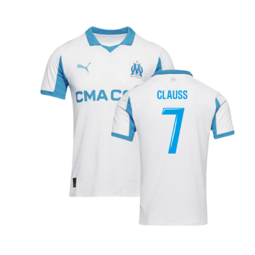 2025-2026 Marseille Home Shirt (Clauss 7)