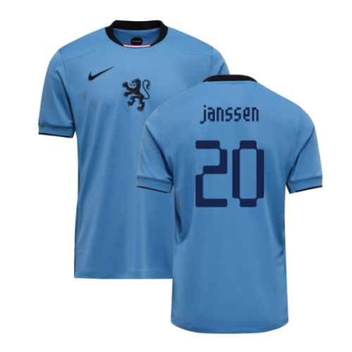 2025-2026 Netherlands Womens Team Away Shirt (Kids) (Janssen 20)
