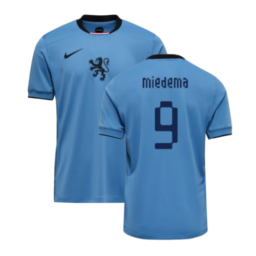 2025-2026 Netherlands Womens Team Away Shirt (Kids) (Miedema 9)