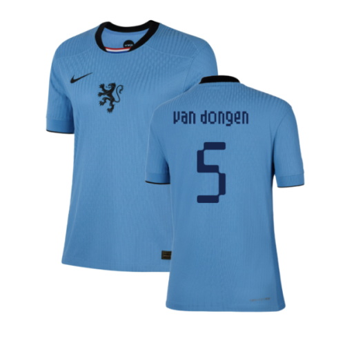 2025-2026 Netherlands Womens Team Away Shirt (Ladies) (Van Dongen 5)
