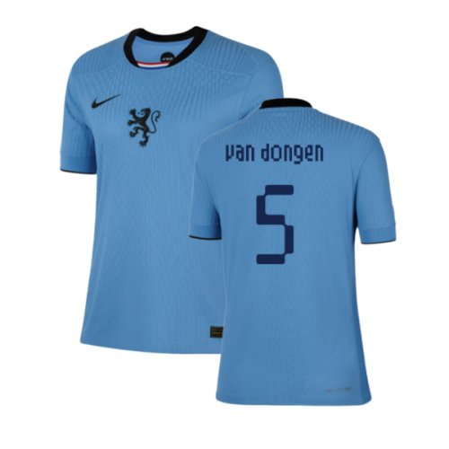2025-2026 Netherlands Womens Team Away Shirt (Ladies) (Van Dongen 5)