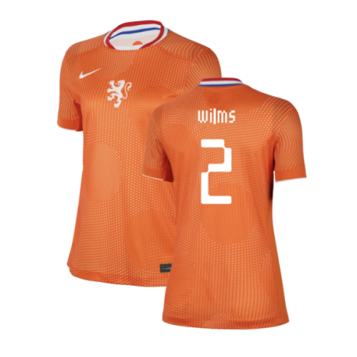 2025-2026 Netherlands Womens Team Home Shirt (Ladies) (Wilms 2)