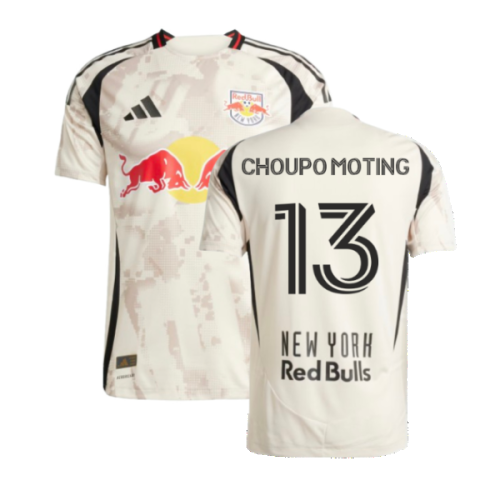 2025-2026 New York Red Bulls Authentic Away Shirt (Choupo Moting 13)