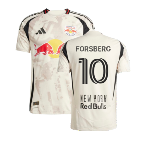 2025-2026 New York Red Bulls Authentic Away Shirt (Forsberg 10)