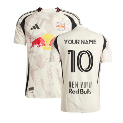 2025-2026 New York Red Bulls Authentic Away Shirt (Your Name)