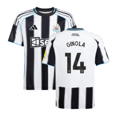 2025-2026 Newcastle Home Shirt (Kids) (Ginola 14)