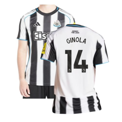 2025-2026 Newcastle Home Shirt (Womens) (Ginola 14)