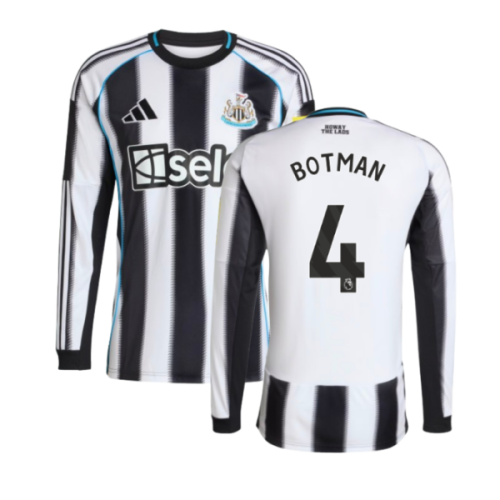 2025-2026 Newcastle Long Sleeve Home Shirt (Botman 4)