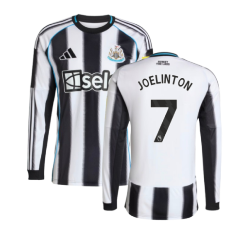 2025-2026 Newcastle Long Sleeve Home Shirt (Joelinton 7)