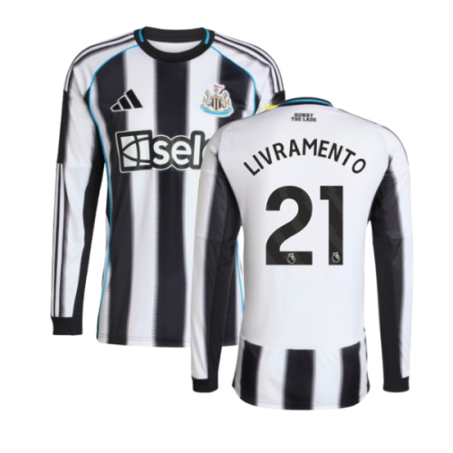 2025-2026 Newcastle Long Sleeve Home Shirt (Livramento 21)