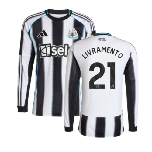 2025-2026 Newcastle Long Sleeve Home Shirt (Livramento 21)
