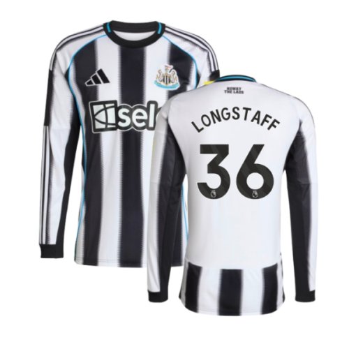 2025-2026 Newcastle Long Sleeve Home Shirt (Longstaff 36)