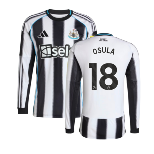 2025-2026 Newcastle Long Sleeve Home Shirt (Osula 18)