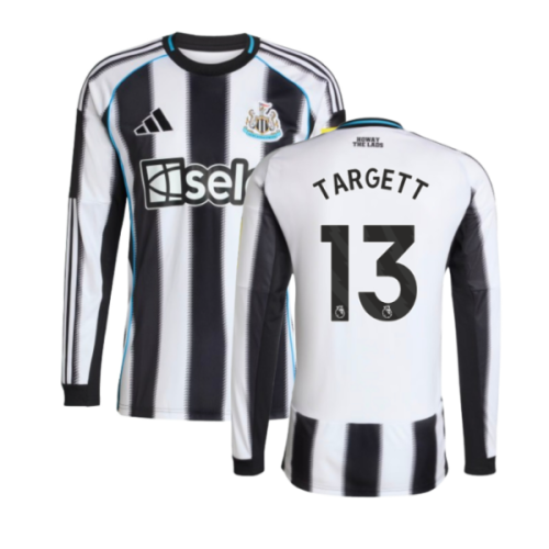 2025-2026 Newcastle Long Sleeve Home Shirt (Targett 13)