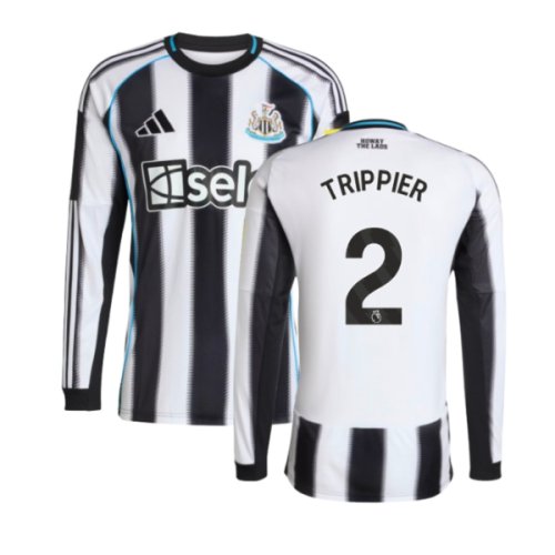 2025-2026 Newcastle Long Sleeve Home Shirt (Trippier 2)