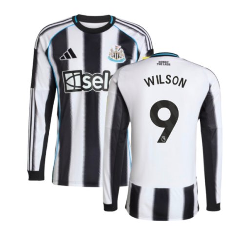 2025-2026 Newcastle Long Sleeve Home Shirt (Wilson 9)