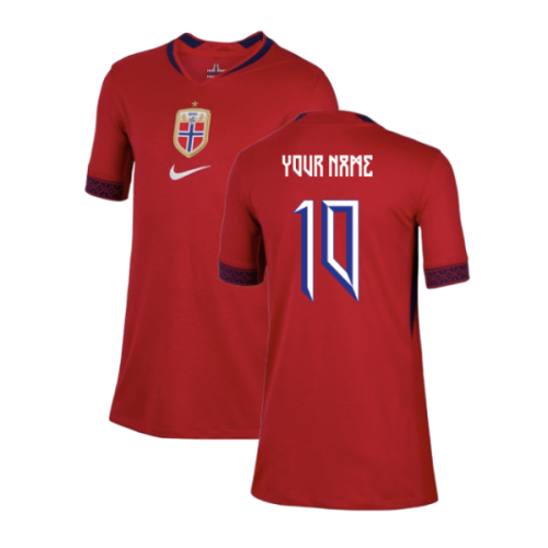 2025-2026 Norway Womens Team Home Shirt (Kids) (Your Name)