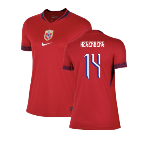 2025-2026 Norway Womens Team Home Shirt (Ladies) (Hegerberg 14)