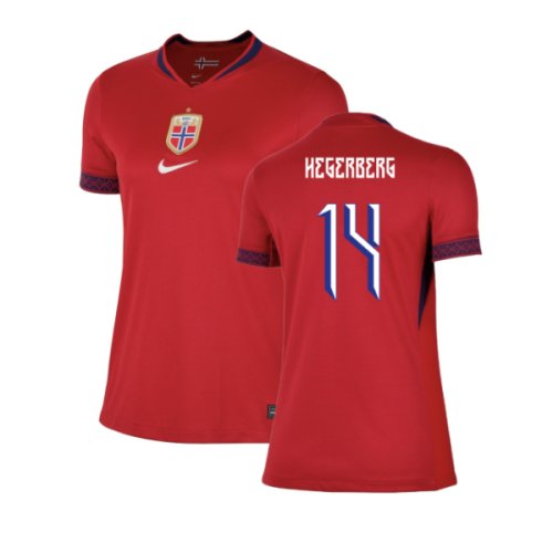 2025-2026 Norway Womens Team Home Shirt (Ladies) (Hegerberg 14)