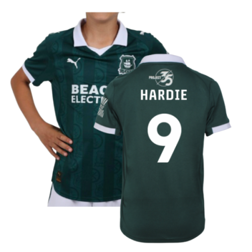 2025-2026 Plymouth Argyle Home Shirt (Kids) (Hardie 9)