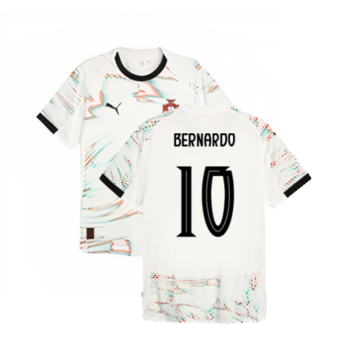 2025-2026 Portugal Away Authentic Jersey (Bernardo 10)
