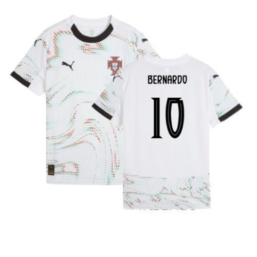 2025-2026 Portugal Away Shirt (Kids) (Bernardo 10)