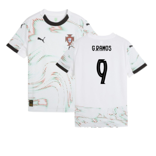 2025-2026 Portugal Away Shirt (Kids) (G.Ramos 9)