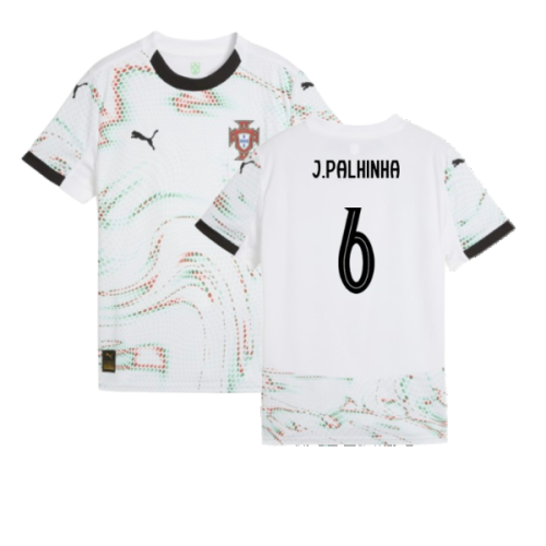 2025-2026 Portugal Away Shirt (Kids) (J.Palhinha 6)